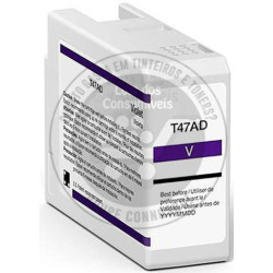Tinteiro Epson Compatível T47AD Violeta