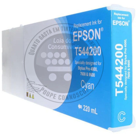 Tinteiro Epson Compatível T5442 Azul