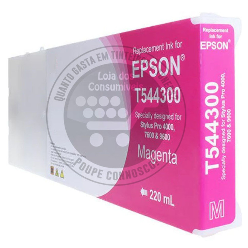 Tinteiro Epson Compatível T5443 Magenta