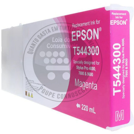 Tinteiro Epson Compatível T5443 Magenta