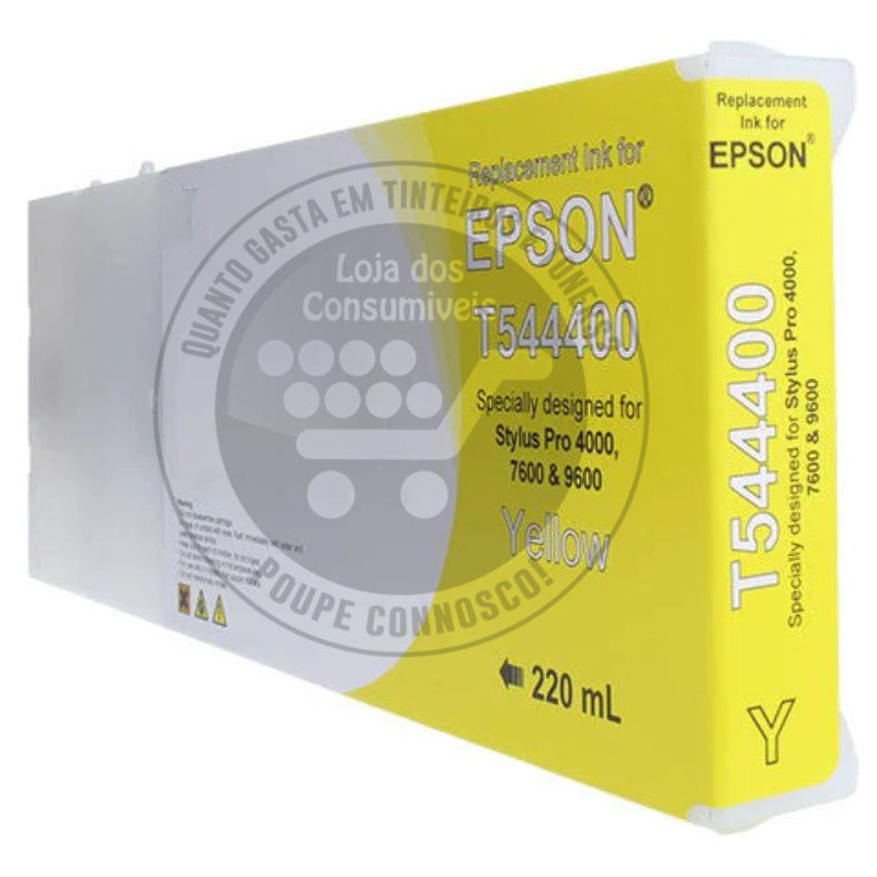 Tinteiro Epson Compatível T5444 Amarelo