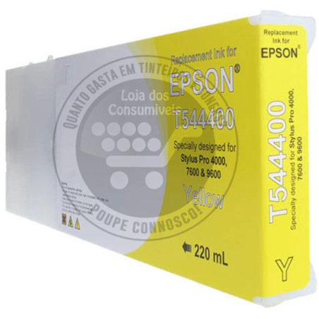 Tinteiro Epson Compatível T5444 Amarelo