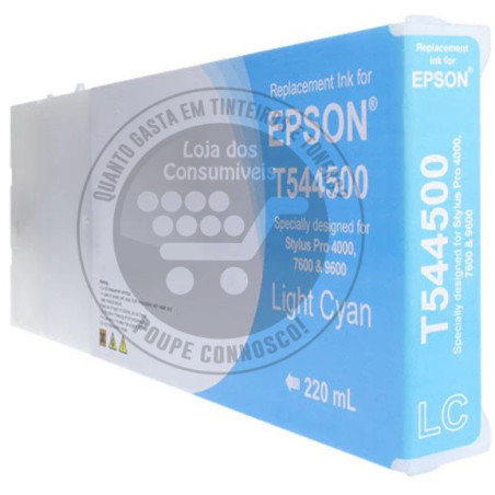 Tinteiro Epson Compatível T5445 Azul Claro