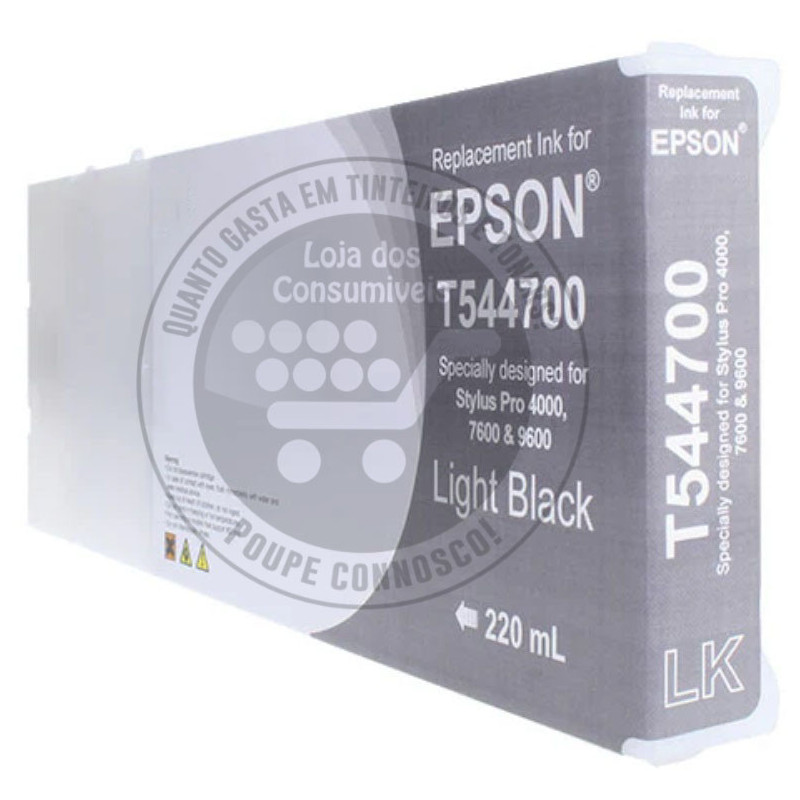 Tinteiro Epson Compatível T5447 Preto Claro