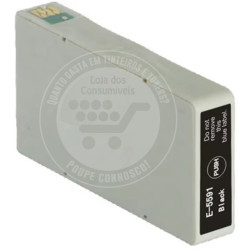 Tinteiro Epson Compatível T5591 Preto