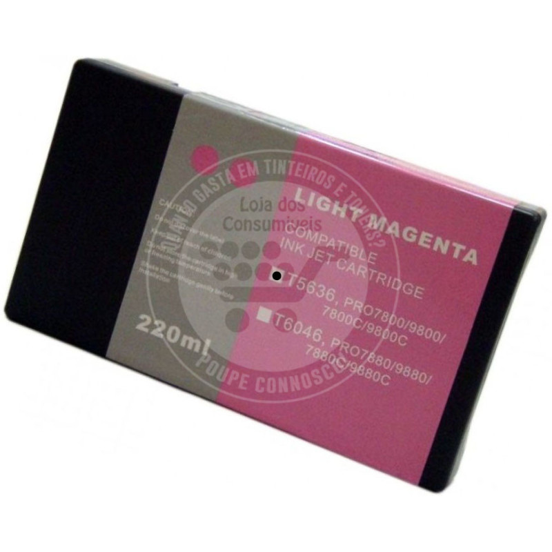 Tinteiro Epson Compatível T5636 Magenta Claro