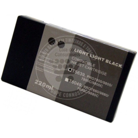 Tinteiro Epson Compatível T5639 Preto Ultra Claro