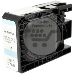 Tinteiro Epson Compatível T5805 Azul Claro