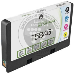 Tinteiro Epson Compatível T5846 (4 Cores)