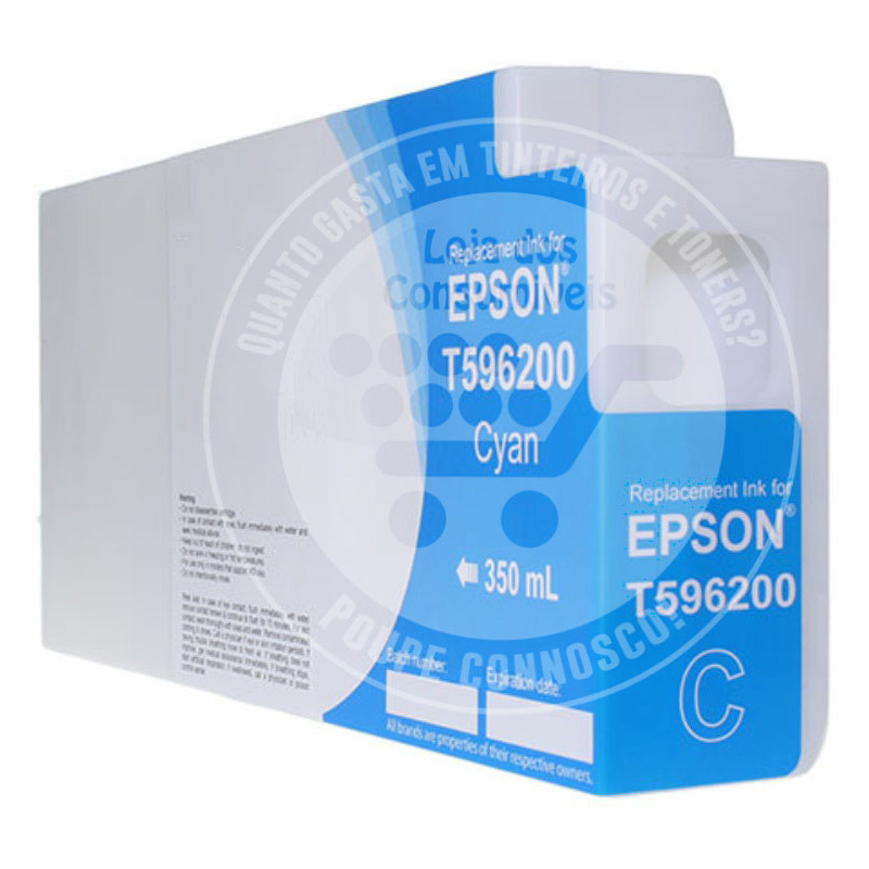 Tinteiro Epson Compatível T5962 Azul