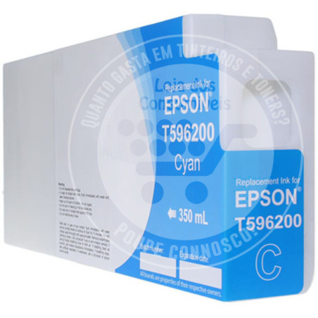 Tinteiro Epson Compatível T5962 Azul