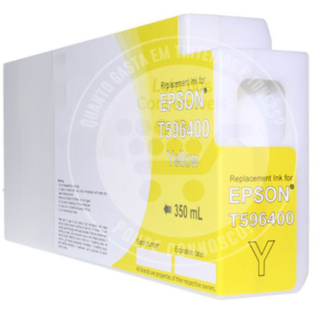 Tinteiro Epson Compatível T5964 Amarelo