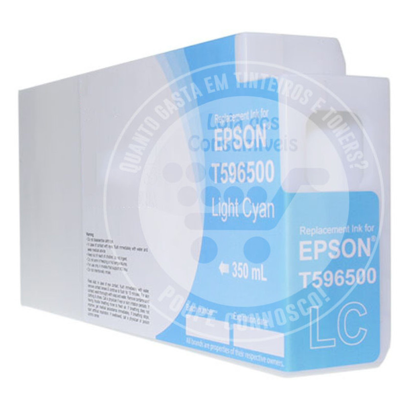 Tinteiro Epson Compatível T5965 Azul Claro