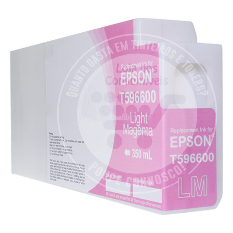 Tinteiro Epson Compatível T5966 Magenta Claro