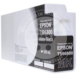 Tinteiro Epson Compatível T5968 Preto Mate