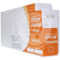 Tinteiro Epson Compatível T596A Laranja