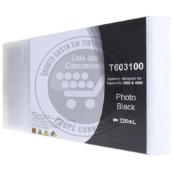 Tinteiro Epson Compatível T6031 Preto Foto