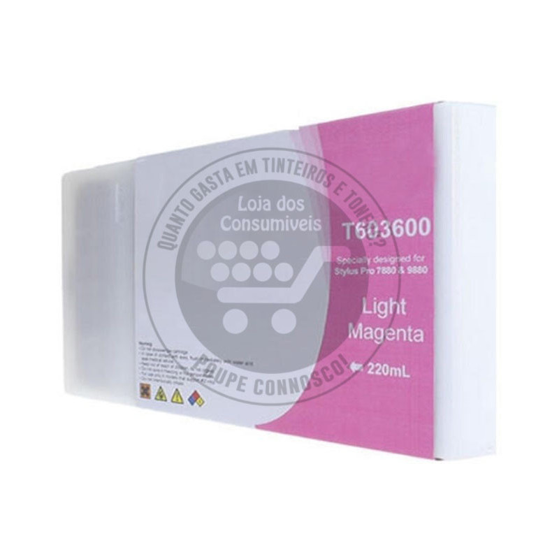 Tinteiro Epson Compatível T6036 Magenta Claro
