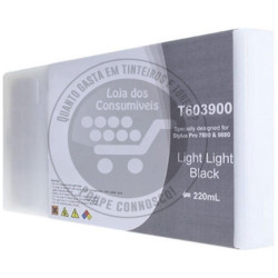 Tinteiro Epson Compatível T6039 Preto Ultra Claro