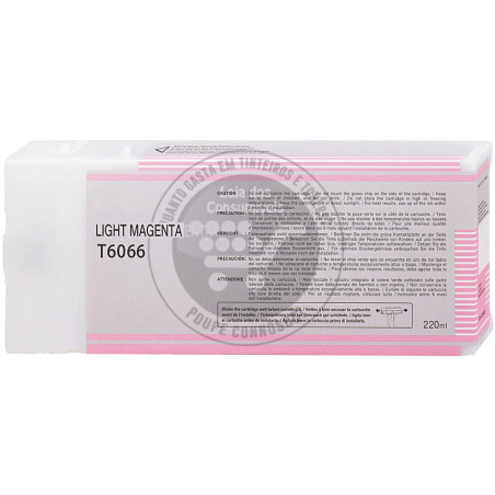 Tinteiro Epson Compatível T6066 Magenta Claro