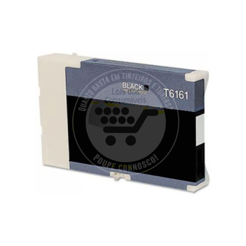 Tinteiro Epson Compatível T6161 Preto