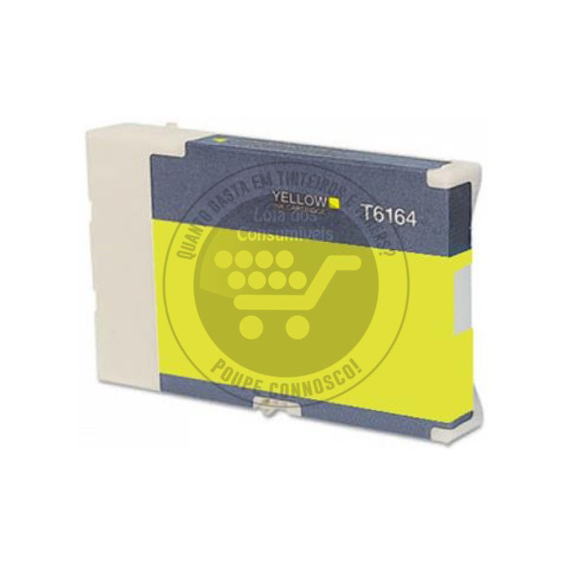 Tinteiro Epson Compatível T6164 Amarelo