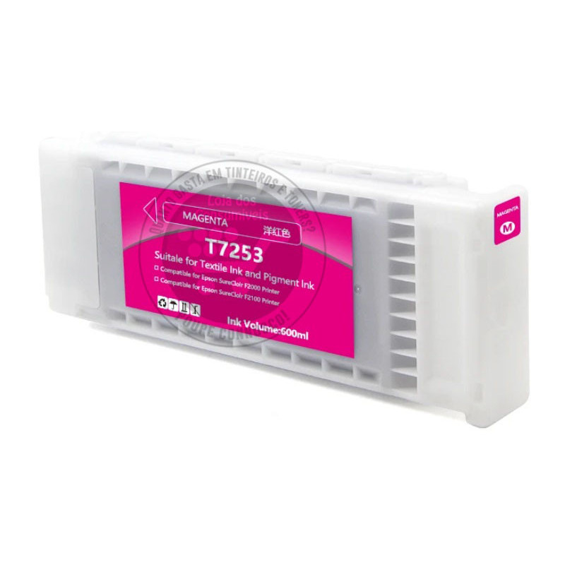 Tinteiro Epson Compatível T7253 Magenta