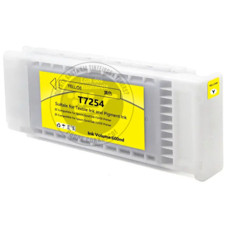 Tinteiro Epson Compatível T7254 Amarelo
