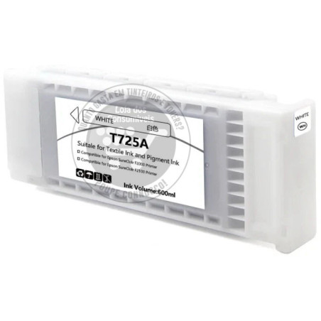 Tinteiro Epson Compatível T725A Branco