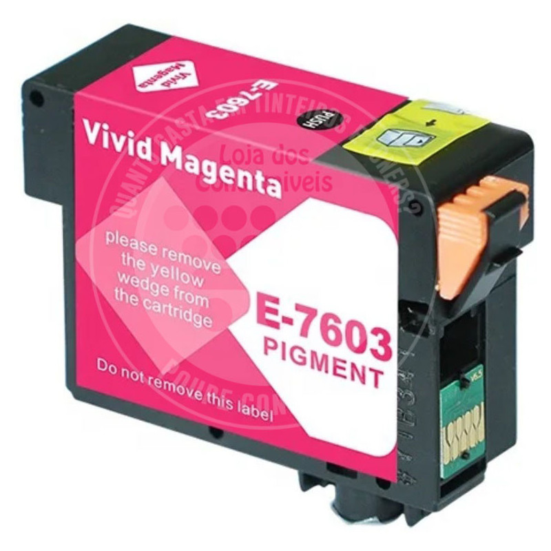 Tinteiro Epson Compatível T7603 Magenta