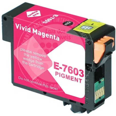 Tinteiro Epson Compatível T7603 Magenta