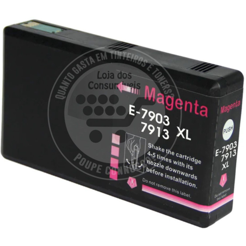 Tinteiro Epson Compatível T7903/T7913 (79XL) Magenta