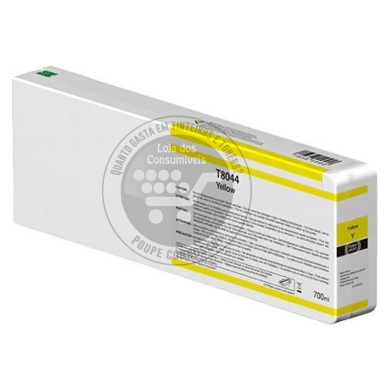 Tinteiro Epson Compatível T8044/T8244 Amarelo