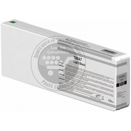 Tinteiro Epson Compatível T8047/T8247 Preto Claro