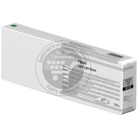 Tinteiro Epson Compatível T8049/T8249 Preto Ultra Claro