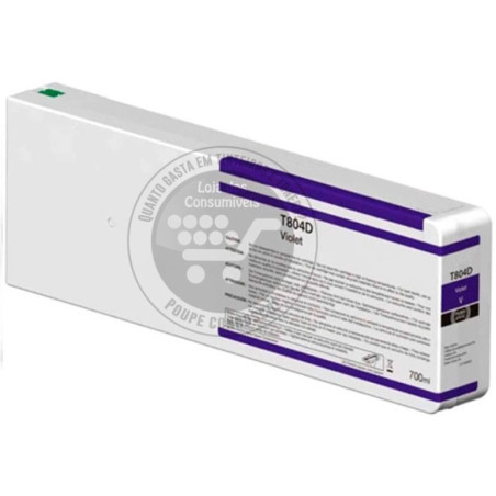Tinteiro Epson Compatível T804D/T824D Violeta