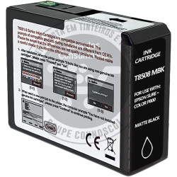 Tinteiro Epson Compatível T8508 Preto Mate