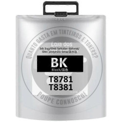 Tinteiro Epson Compatível T8781/T8381 Preto