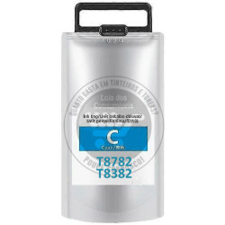 Tinteiro Epson Compatível T8782/T8382 Azul