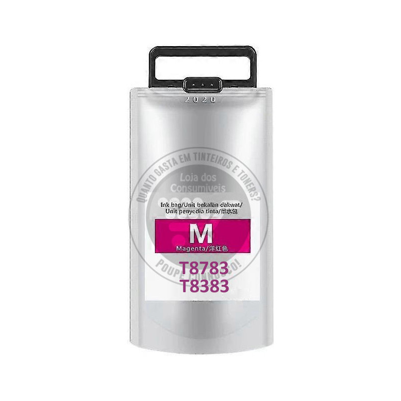 Tinteiro Epson Compatível T8783/T8383 Magenta