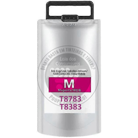 Tinteiro Epson Compatível T8783/T8383 Magenta