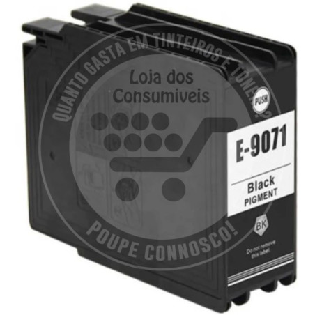 Tinteiro Epson Compatível T9071 Preto