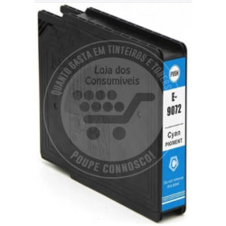 Tinteiro Epson Compatível T9072 Azul
