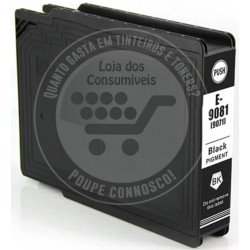 Tinteiro Epson Compatível T9081 Preto