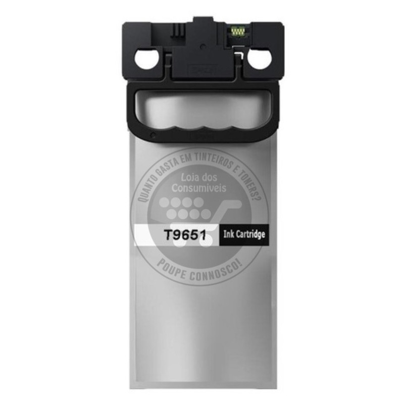 Tinteiro Epson Compatível T9651 Preto