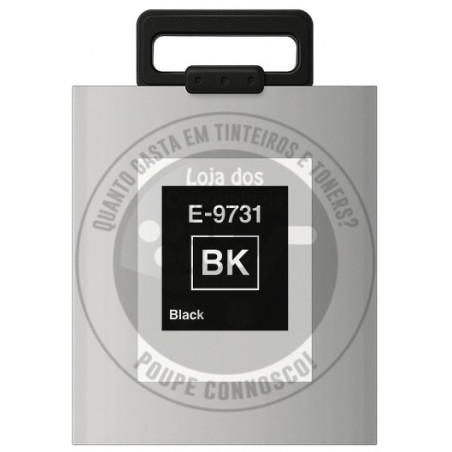 Tinteiro Epson Compatível T9731 Preto