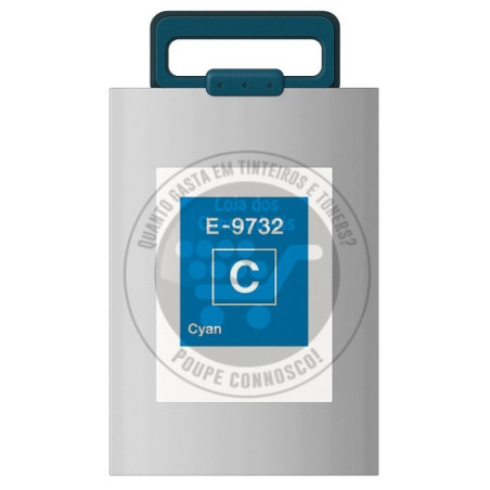 Tinteiro Epson Compatível T9732 Azul