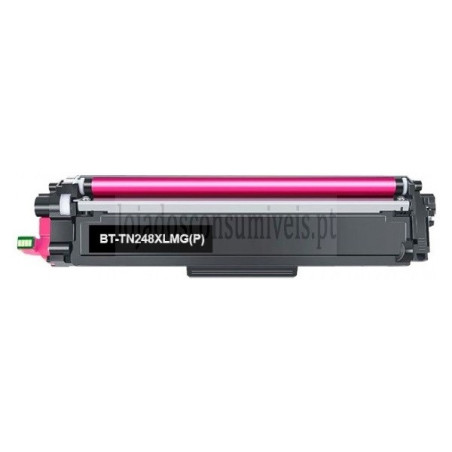 Toner Brother Compatível TN248XL Magenta