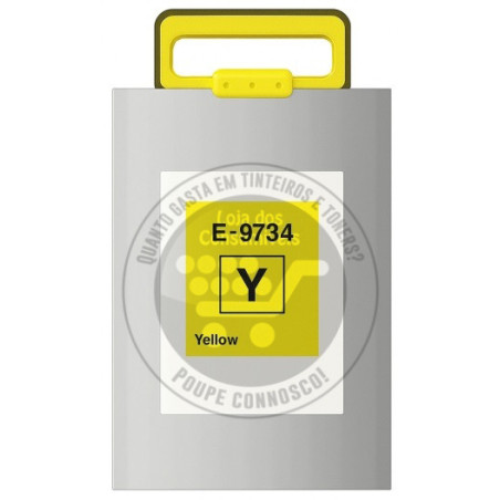 Tinteiro Epson Compatível T9734 Amarelo