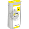 Tinteiro HP Compatível 728 Amarelo